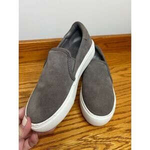 UGG Gray Suede Mules